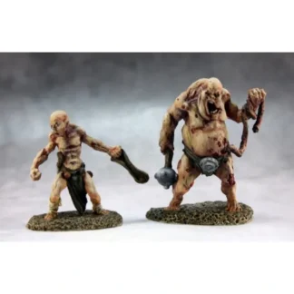 Reaper Miniatures Dreg Devourer and Slinker #03687 Dark Heaven Unpainted Metal - Your Source for Gaming Essentials Hot