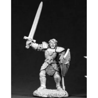 Reaper Miniatures Drexel Sparrowhawk, Paladin #02600 Dark Heaven Unpainted Metal - Your Source for Gaming Essentials Best Sale