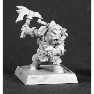 Reaper Miniatures Durin Dwarf Pathfinder Sgt #14465 Dwarves Unpainted D&D Mini - Your Source for Gaming Essentials New