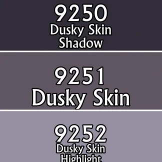 Tabletop Miniatures | Reaper Miniatures Dusky Skin #09784 Master Series Triads 3 Pack .5oz Paint - Your Source for Gaming Essentials