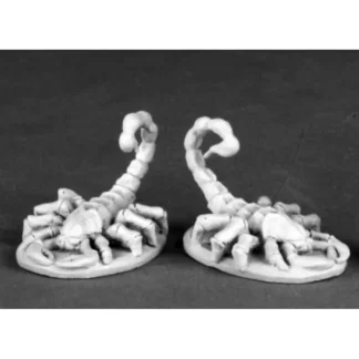 Reaper Miniatures Dust Scorpions (2 Pieces) #03528 Dark Heaven Unpainted Metal - Your Source for Gaming Essentials Discount