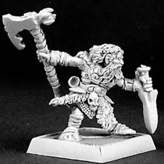 Reaper Miniatures Dwarf Berserker #14341 Dwarves Unpainted RPG D&D Mini Figure - Your Source for Gaming Essentials Flash Sale