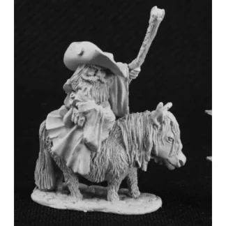 Reaper Miniatures Dwarf Battlemage on Pony #03806 Dark Heaven Unpainted Metal - Your Source for Gaming Essentials Outlet