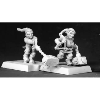 Reaper Miniatures Dwarf Daughters of Skadi (9) 06210 Warlord Army Pack Unpainted - Your Source for Gaming Essentials Outlet