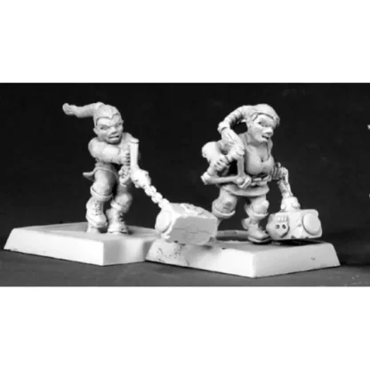 Reaper Miniatures Dwarf Daughters of Skadi (9) 06210 Warlord Army Pack Unpainted - Your Source for Gaming Essentials Outlet