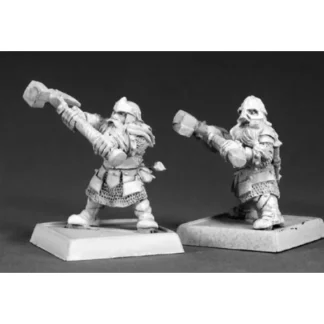 Reaper Miniatures Dwarf Kneebreakers (9) #06196 Warlord Army Pack Unpainted Mini - Your Source for Gaming Essentials Shop