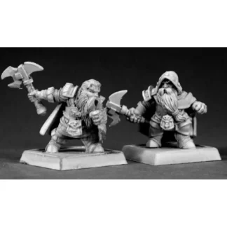 Reaper Miniatures Dwarf Pathfinders (9) #06195 Warlord Army Pack Unpainted Mini - Your Source for Gaming Essentials New