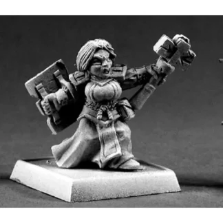 Reaper Miniatures Dwarf Valkyrie #14519 Kragmarr Unpainted RPG D&D Mini Figure - Your Source for Gaming Essentials Flash Sale