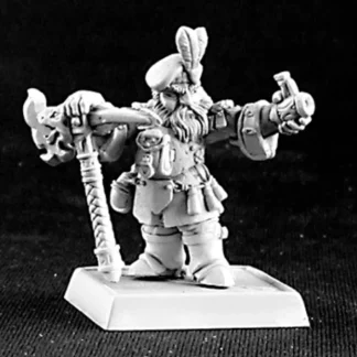 Reaper Miniatures Dwarven Miner Sgt #14406 Dwarves Unpainted RPG D&D Mini Figure - Your Source for Gaming Essentials Hot