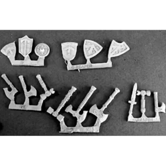 Reaper Miniatures Dwarven Weapons (15) #14263 Dwarves Unpainted RPG Mini Figure - Your Source for Gaming Essentials Store