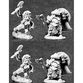 Reaper Miniatures Dwarven Axemen 4P 06018 Dark Heaven Army Packs Unpainted Mini - Your Source for Gaming Essentials Outlet