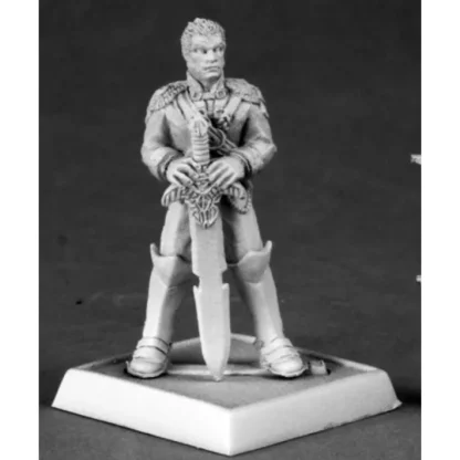 Reaper Miniatures Eagle Knight Of Andoren #60050 Pathfinder Miniatures Unpainted - Your Source for Gaming Essentials Shop