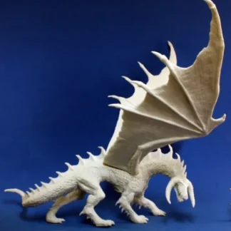 Reaper Miniatures Ebonwrath, Dragon #77102 Bones Unpainted Plastic Mini Figure - Your Source for Gaming Essentials Sale