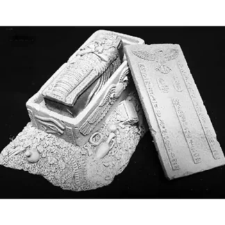 Reaper Miniatures Egyptian Sarcophagus #02724 Dark Heaven Unpainted Metal - Your Source for Gaming Essentials Hot