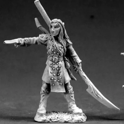 Reaper Miniatures Eldolan, Elf Fighter #03358 Dark Heaven Unpainted Metal - Your Source for Gaming Essentials Clearance