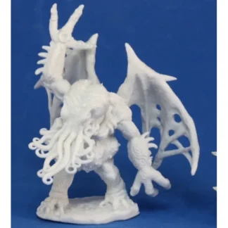 Reaper Miniatures Eldritch Demon #77113 Bones Unpainted Plastic RPG Mini Figure - Your Source for Gaming Essentials Clearance