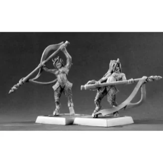 Reaper Miniatures Elf Fauns (9) #06217 Warlord Army Pack Unpainted RPG D&D Mini - Your Source for Gaming Essentials Discount