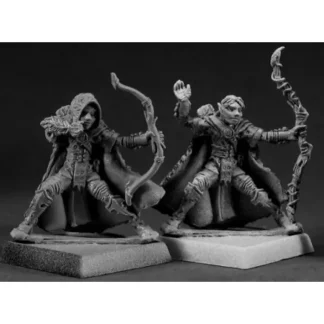 Reaper Miniatures Elf Rangers (9) #06200 Warlord Army Pack Unpainted D&D Mini - Your Source for Gaming Essentials New