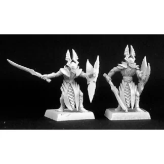 Reaper Miniatures Elf Royal Guardsmen (9) 06190 Warlord Army Pack Unpainted Mini - Your Source for Gaming Essentials Sale