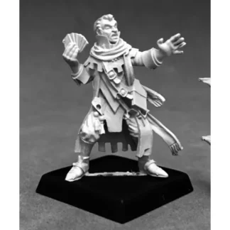 Reaper Miniatures Erasmus Iconic Medium #60201 Pathfinder Unpainted Figure - Your Source for Gaming Essentials Online