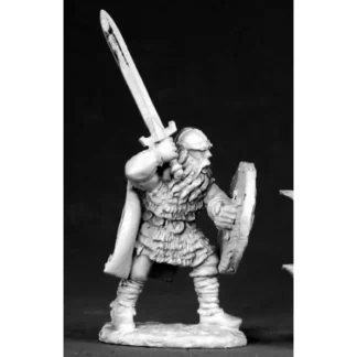 Reaper Miniatures Erik Redbeard, Viking #02556 Dark Heaven Unpainted Metal - Your Source for Gaming Essentials Store