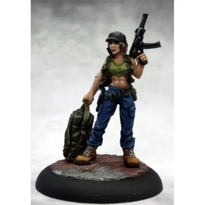 Reaper Miniatures Evie Post-Apocalyptic Heroine 50283 Chronoscope Unpainted Mini - Your Source for Gaming Essentials Cheap