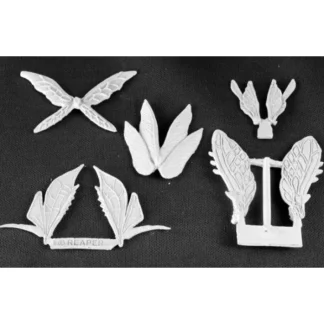 Reaper Miniatures Fairy Wings (5 Sets) #03486 Unpainted Metal Figure Components - Your Source for Gaming Essentials Best Sale