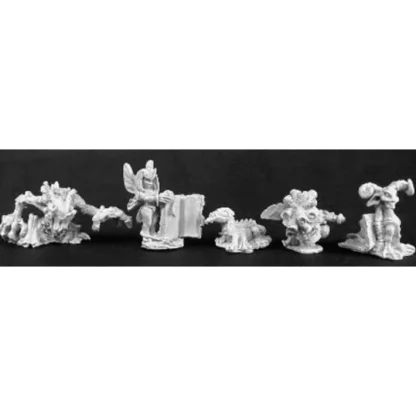 Reaper Miniatures Familiars II (5) #14087 Warlord Unpainted RPG D&D Mini Figure - Your Source for Gaming Essentials Flash Sale