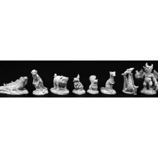 Reaper Miniatures Familiar Pack IV (8) #02756 Dark Heaven Unpainted Metal Minis - Your Source for Gaming Essentials Sale