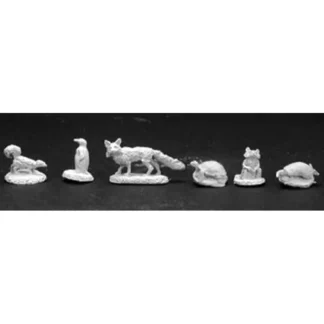 Reaper Miniatures Familiar Pack V (6) #02848 Dark Heaven Legends Unpainted Metal - Your Source for Gaming Essentials Cheap
