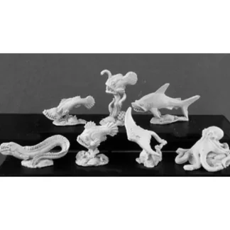 Reaper Miniatures Familiar Pack VII #02948 (7 Pieces) Unpainted Metal Minis - Your Source for Gaming Essentials Cheap