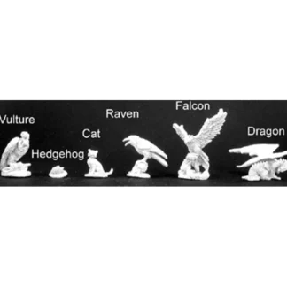 Reaper Miniatures Familiar Pack VIII #02969 (6 Pieces) Unpainted Metal Figures - Your Source for Gaming Essentials Fashion