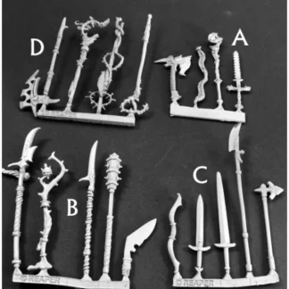 Reaper Miniatures Fantasy Weapons Pack VII (18 Components) 03560 Unpainted Metal - Your Source for Gaming Essentials Best Sale