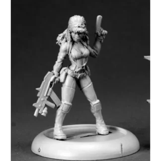 Reaper Miniatures Farrah, Sci Fi Heroine #50238 Chronoscope D&D RPG Mini Figure - Your Source for Gaming Essentials Discount