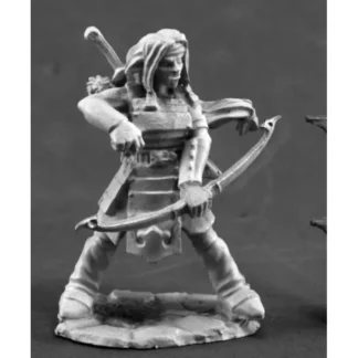 Reaper Miniatures Female Hobgoblin Archer03813 Dark Heaven Unpainted Metal Mini - Your Source for Gaming Essentials Store
