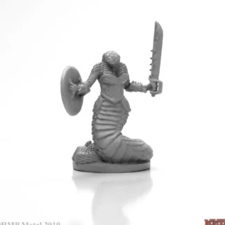 Reaper Miniatures Female Nagendra Warrior #03979 DHL Unpainted Metal Figure - Your Source for Gaming Essentials Best Sale