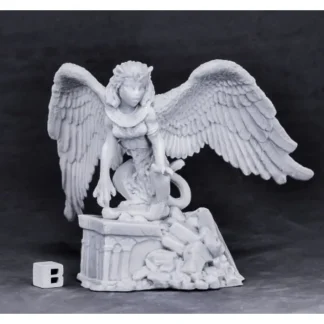 Reaper Miniatures Female Sphinx#77576 Bones Unpainted Plastic RPG Mini Figure - Your Source for Gaming Essentials Clearance