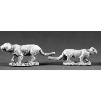 Reaper Miniatures Ferocious Felines #02198 Dark Heaven Legends Unpainted Metal - Your Source for Gaming Essentials Fashion