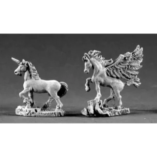 Tabletop Miniatures | Reaper Miniatures Foals #02207 Dark Heaven Legends Unpainted Metal RPG Figure - Your Source for Gaming Essentials