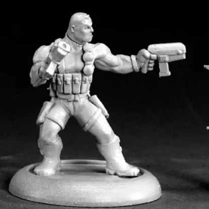 Reaper Miniatures Frank Russo, Mercenary Hero #50044 Chronoscope D&D Mini Figure - Your Source for Gaming Essentials Best