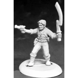 Reaper Miniatures Frazer's Fighters (male) #59047 Savage Worlds Unpainted Figure - Your Source for Gaming Essentials Clearance