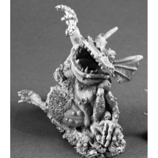 Reaper Miniatures Frog Demon #02684 Dark Heaven Legends Unpainted Metal Figure - Your Source for Gaming Essentials New