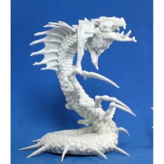 Reaper Miniatures Frost Wyrm #77183 Bones Unpainted Plastic D&D RPG Mini Figure - Your Source for Gaming Essentials Best Sale