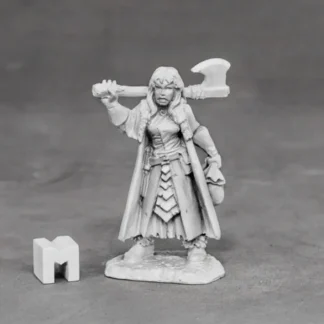 Reaper Miniatures Fruella, Dreadmere Mercenary 03872 Dark Heaven Unpainted Metal - Your Source for Gaming Essentials Sale