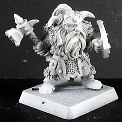 Reaper Miniatures Fulumbar, Dwarf Captain #14146 Dwarves Unpainted RPG D&D Mini - Your Source for Gaming Essentials New