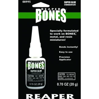 Reaper Miniatures 20g Super Glue #00995 for Bones Metal and Resin Mini Figures - Your Source for Gaming Essentials Discount