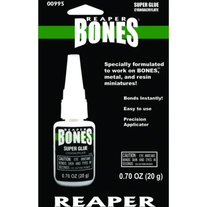 Reaper Miniatures 20g Super Glue #00995 for Bones Metal and Resin Mini Figures - Your Source for Gaming Essentials Discount