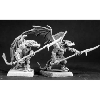 Reaper Miniatures Gaan-Hor Warriors (7) #06192 Warlord Army Pack Unpainted Mini - Your Source for Gaming Essentials Best Sale