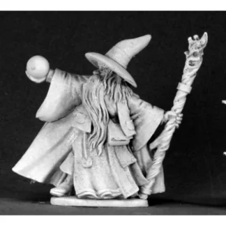 Reaper Miniatures Galladon Greycloak, Wizard #03426 Dark Heaven Unpainted Metal - Your Source for Gaming Essentials Outlet
