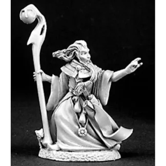 Reaper Miniatures Garwin Greywand, Wizard #03157 Dark Heaven Unpainted Metal - Your Source for Gaming Essentials Best Sale